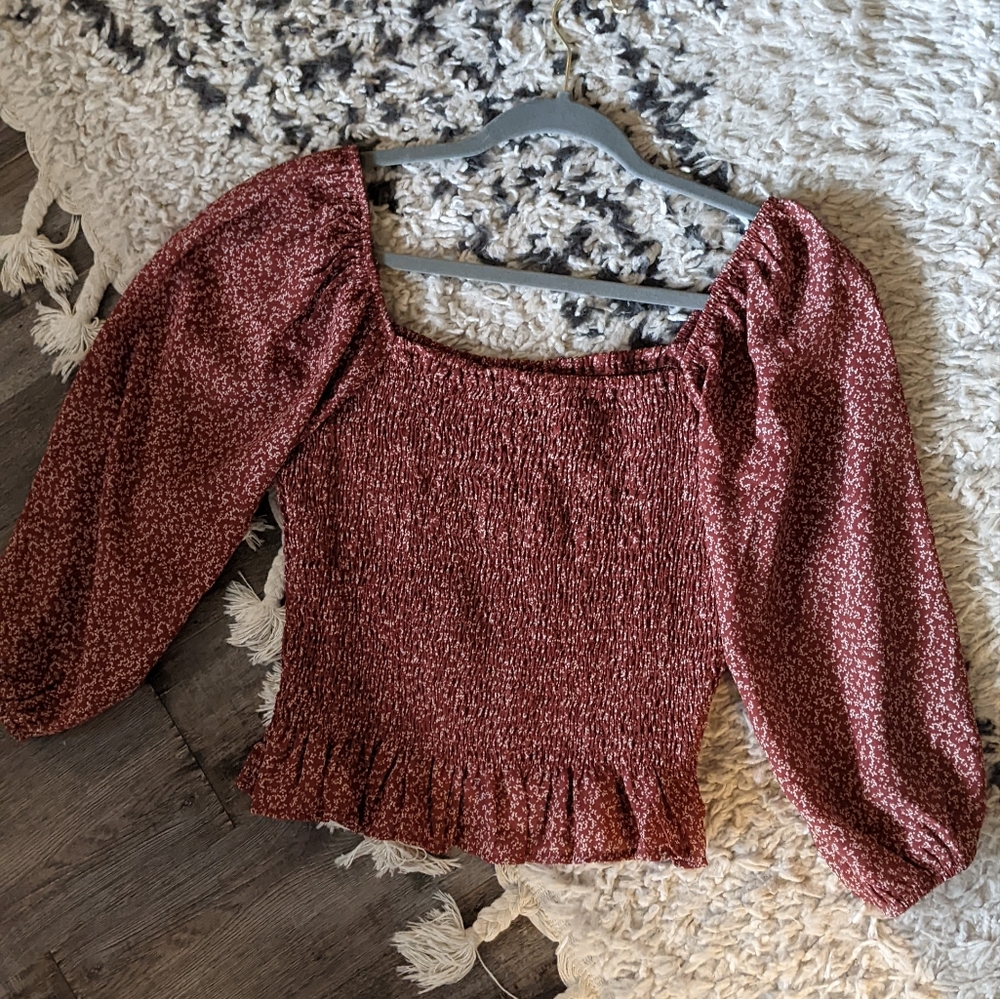 Smocked top